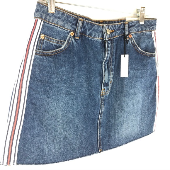 Topshop Varsity Skirt - Picture 3 of 7